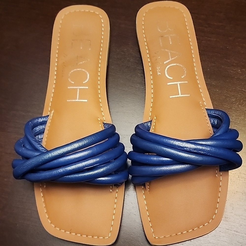 Beach By Matisse Gale Sandal in Blue, Size 8